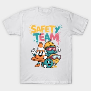 Safety Committees'S Funny Safety Team T-Shirt